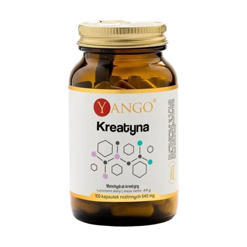 Креатин Yango Creatine, 640 мг, 100 капсул